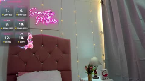 Snapshot of samanthamillher1 chatting on January 18, 7:37 pm Samy online show from January 18, 7:37 pm