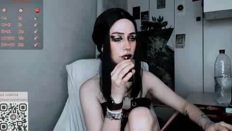 pronoun she. name Mary. age 21. online show from September 10, 12:43 am