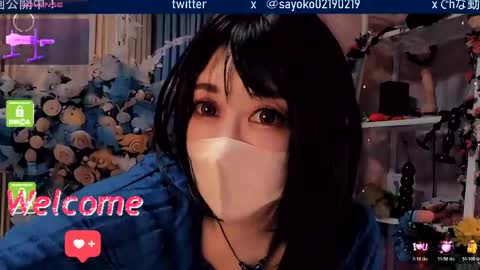 Snapshot of sayo_tanaka_japanese chatting on April 23, 11:42 am Sayo Tanaka online show from April 23, 11:42 am