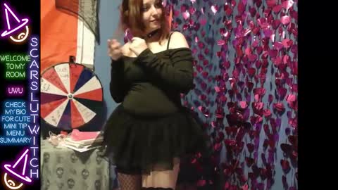 ScarSlutWitch online show from February 21, 8:04 am