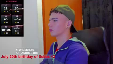 sebas 3 online show from July 14, 12:44 pm