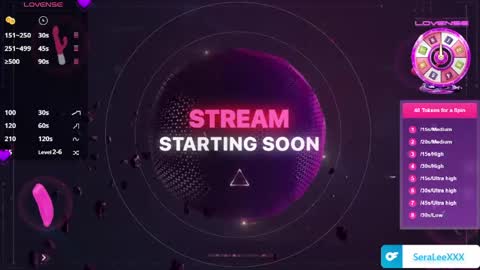 SeraLeeXXX online show from March 7, 9:56 pm