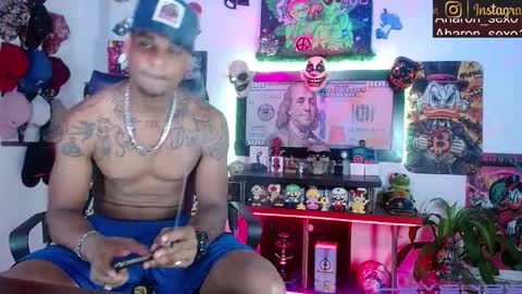 Snapshot of sexo_aharon chatting on March 3, 3:45 am Aharon ravelo online show from March 3, 3:45 am