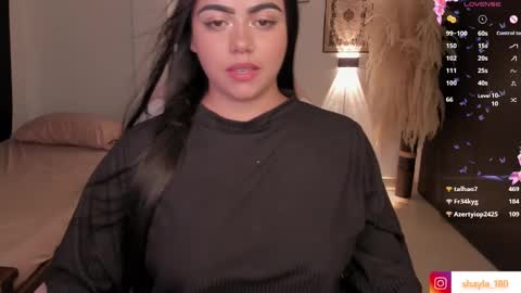 Snapshot of shayla_18 chatting on March 12, 1:03 am dalila online show from March 12, 1:03 am