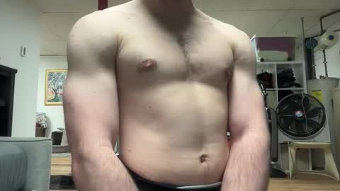 shirtlesshunk15 online show from April 19, 1:27 am