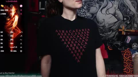 Allmylinkssilentmary666 online show from February 18, 4:37 pm