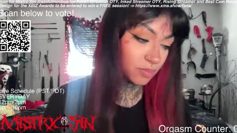 Mistrx Sin online show from March 10, 7:41 pm