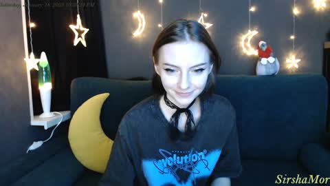 Snapshot of sirshamor chatting on January 18, 7:37 pm SirshaMor online show from January 18, 7:37 pm