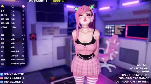 SkyeAnette online show from November 21, 2:10 am