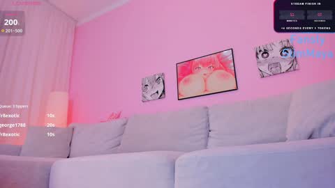 Maya online show from January 18, 12:35 am