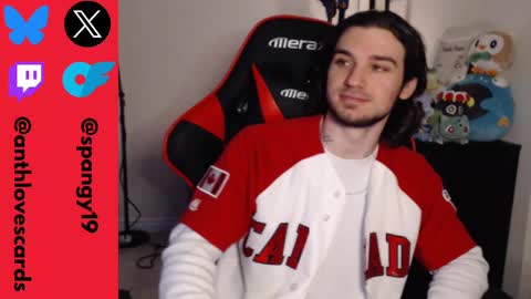 Snapshot of spangy19 chatting on February 21, 1:00 am Anthony online show from February 21, 1:00 am