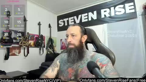 StevenRiseNYC online show from February 26, 11:59 pm