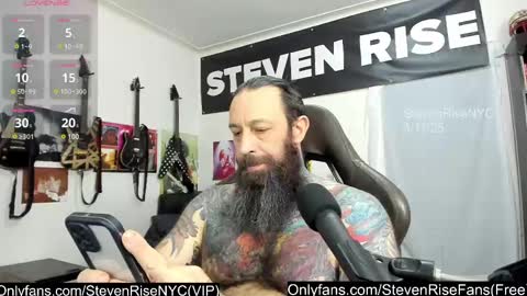 StevenRiseNYC online show from March 11, 1:12 pm