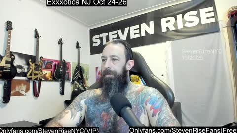 StevenRiseNYC online show from October 20, 11:54 am