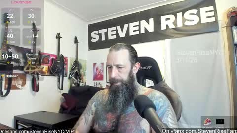StevenRiseNYC online show from March 11, 2:56 pm
