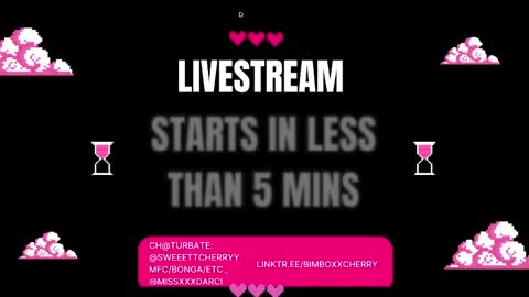 Cherry B  online show from April 12, 5:01 am