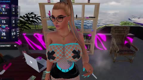 Snapshot of sweet_fleur chatting on February 23, 1:58 am Fleur online show from February 23, 1:58 am