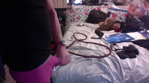 Snapshot of sweetnsexy95 chatting on December 9, 8:00 am WeAim2PZzz online show from December 9, 8:00 am