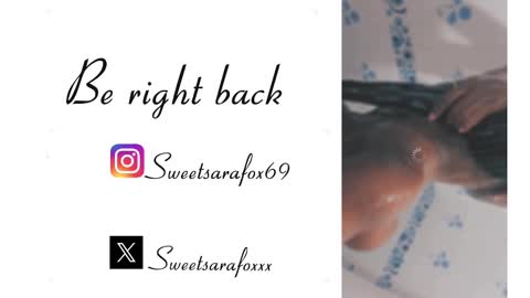 Snapshot of sweetsarafoxxx chatting on February 10, 9:58 pm Sara Sofia Libra online show from February 10, 9:58 pm