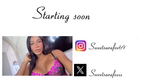 Snapshot of sweetsarafoxxx chatting on October 2, 2:24 pm Sara Sofia Libra online show from October 2, 2:24 pm