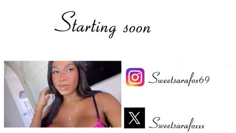 Snapshot of sweetsarafoxxx chatting on October 21, 6:41 pm Sara Sofia Libra online show from October 21, 6:41 pm