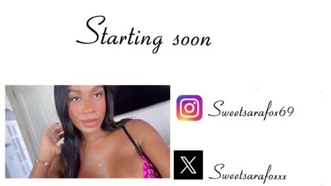 Snapshot of sweetsarafoxxx chatting on November 3, 5:58 pm Sara Sofia Libra online show from November 3, 5:58 pm