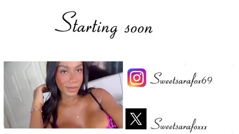 Snapshot of sweetsarafoxxx chatting on November 6, 1:06 am Sara Sofia Libra online show from November 6, 1:06 am