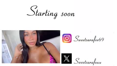 Snapshot of sweetsarafoxxx chatting on November 7, 7:25 pm Sara Sofia Libra online show from November 7, 7:25 pm