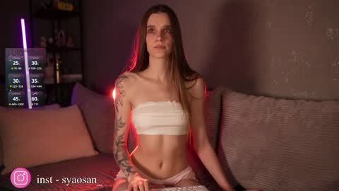 syaosan_ online show from April 1, 4:48 pm