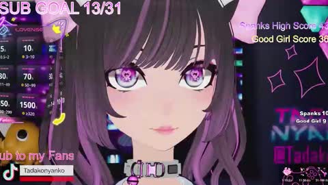 Tadako Nyanko online show from March 14, 8:14 pm