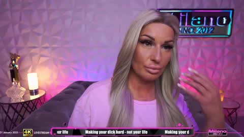 TamaraMilano online show from January 21, 2:15 pm