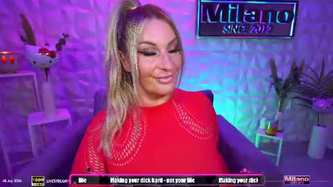 TamaraMilano online show from July 8, 8:19 am