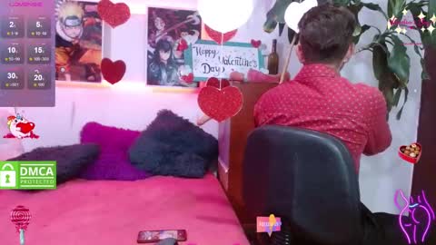 Snapshot of tayler_yuliet chatting on February 14, 9:43 pm pareja ardiente online show from February 14, 9:43 pm