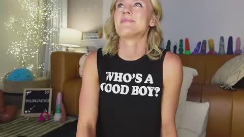Taylor --  online show from July 9, 9:57 am