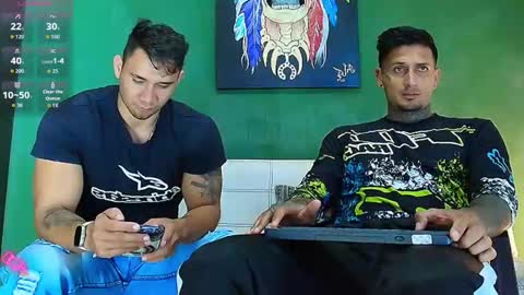 Snapshot of the_golden_boys chatting on April 3, 1:20 pm SCOTT THEO KAMERON GENDERSON online show from April 3, 1:20 pm