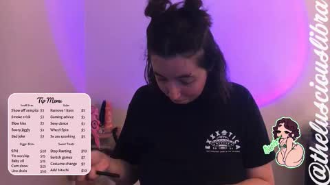 Snapshot of thelusciouslibra chatting on October 26, 7:42 pm thelusciouslibra online show from October 26, 7:42 pm