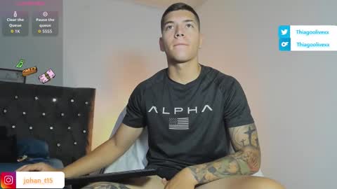 Thiago independent model online show from October 10, 12:04 pm