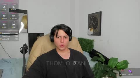 Snapshot of thom_ohtani chatting on June 7, 5:55 am thom_ohtani online show from June 7, 5:55 am
