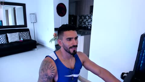 tony muscle1 online show from January 28, 8:58 pm