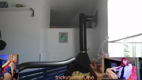 Snapshot of tricky_nymph chatting on September 15, 4:07 pm Cassie online show from September 15, 4:07 pm
