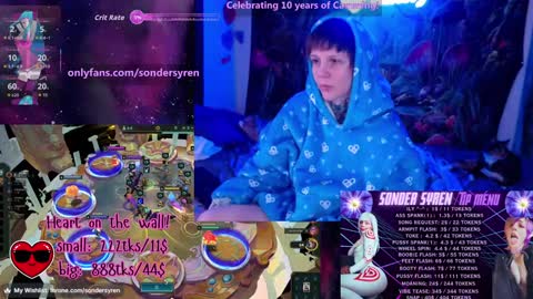 Snapshot of tricky_nymph chatting on March 1, 11:29 pm Cassie online show from March 1, 11:29 pm