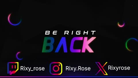 RixyRose online show from April 10, 1:55 am