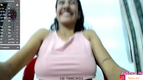 Snapshot of tsmilingg chatting on December 23, 8:25 pm Dulce online show from December 23, 8:25 pm