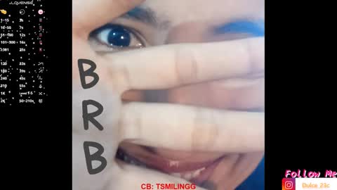 Snapshot of tsmilingg chatting on January 30, 9:14 pm Dulce online show from January 30, 9:14 pm