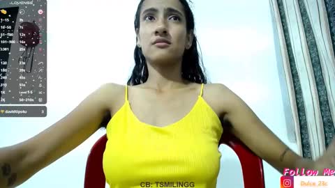 Snapshot of tsmilingg chatting on March 7, 10:54 pm Dulce online show from March 7, 10:54 pm