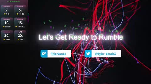 Tyler Sands online show from November 6, 1:34 pm