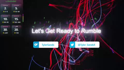 Tyler Sands online show from November 8, 1:11 pm