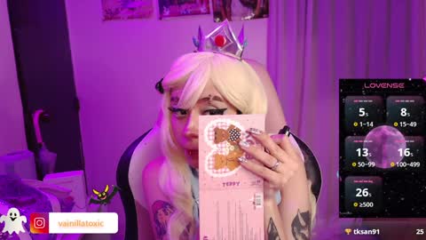 Vainilla Independent model online show from January 21, 11:45 pm