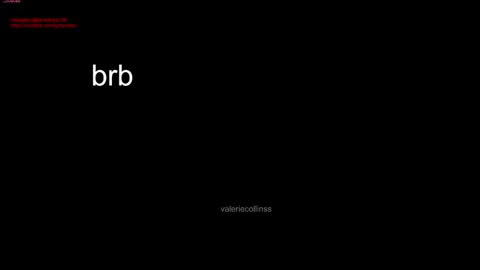 Snapshot of valeriecollinss_ chatting on February 3, 2:14 am valeriecollinss_ online show from February 3, 2:14 am