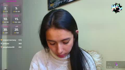 Snapshot of vallery_evanss chatting on May 7, 3:01 am Taty independent account online show from May 7, 3:01 am